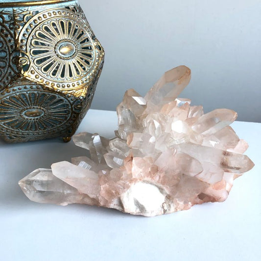 Natural Himalayan Clear Quartz Cluster