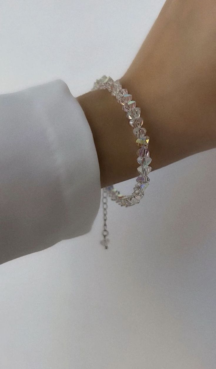 Transparent Stone Bracelet for Girl's Fashion & style