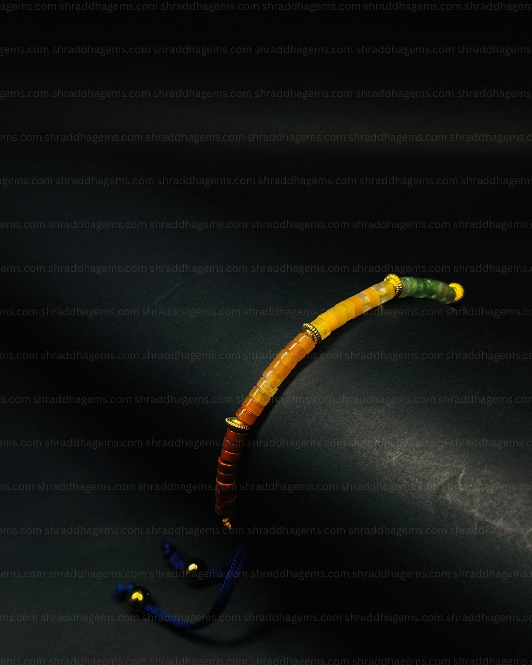 7 Chakra Braided Bracelet for Healing, Energy Balance & Positivity – Spiritual Crystal Bracelet