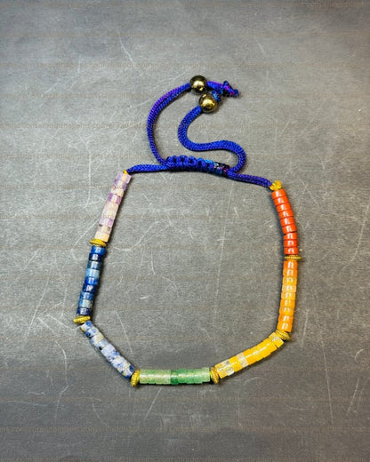 7 Chakra Braided Bracelet for Healing, Energy Balance & Positivity – Spiritual Crystal Bracelet