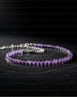 Natural Amethyst Anklet | Genuine Crystal for Calm & Spiritual Protection