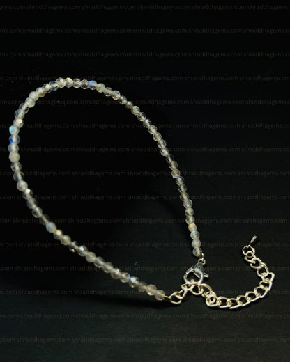 Natural Aquamarine Anklet | Genuine Crystal for Calm & Courage