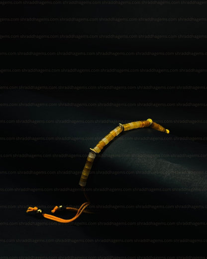 Natural Citrine Braided Bracelet – Handmade Crystal for Wealth, Success, Prosperity & Confidence