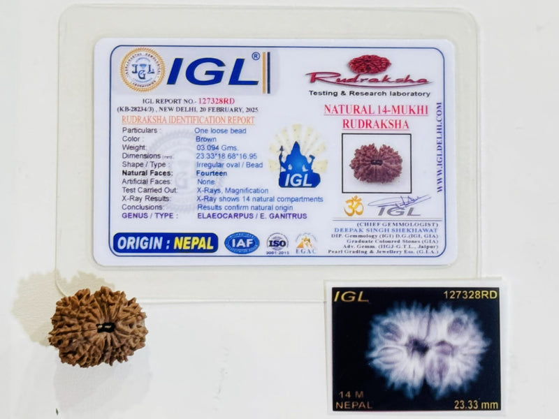 Gemstone Certificate