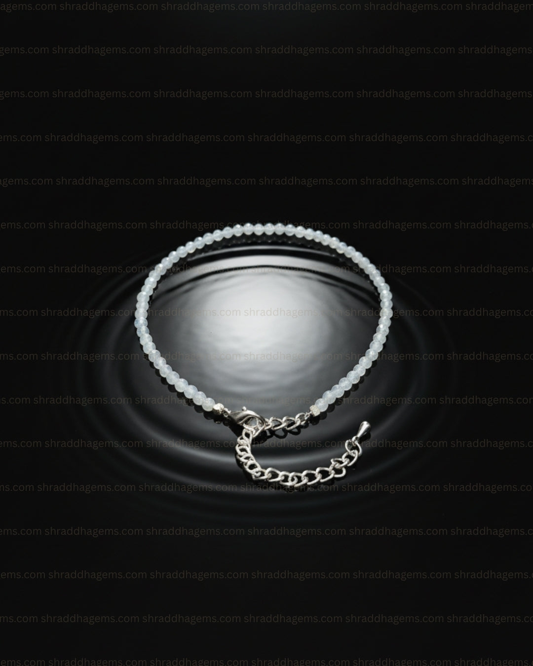 Natural Labradorite Anklet | Genuine "Stone of Magic" & Transformation