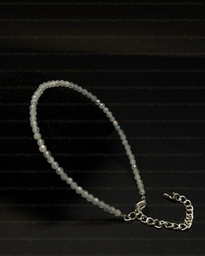 Natural Labradorite Anklet | Genuine "Stone of Magic" & Transformation