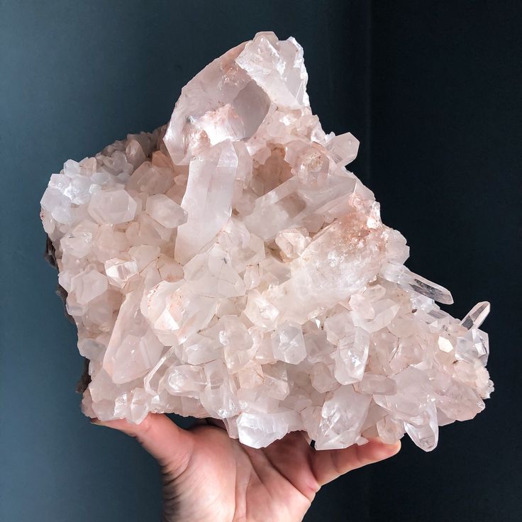 Natural Himalayan Clear Quartz Cluster