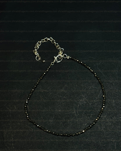 Natural Pyrite Anklet | Genuine Stone of Wealth & Success