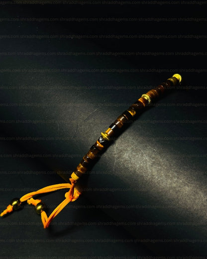 Tiger’s Eye Healing Bracelet – Courage, Confidence & Protection Braided Crystal for Success