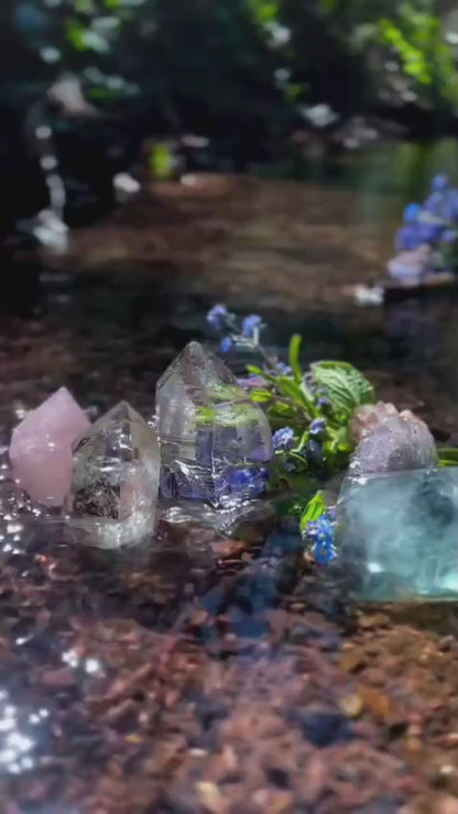 Natural Himalayan Clear Quartz Cluster