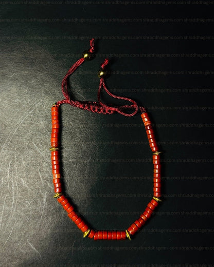 Red Jasper Healing Bracelet – Energy, Courage & Protection Crystal Braided Bracelet for Strength